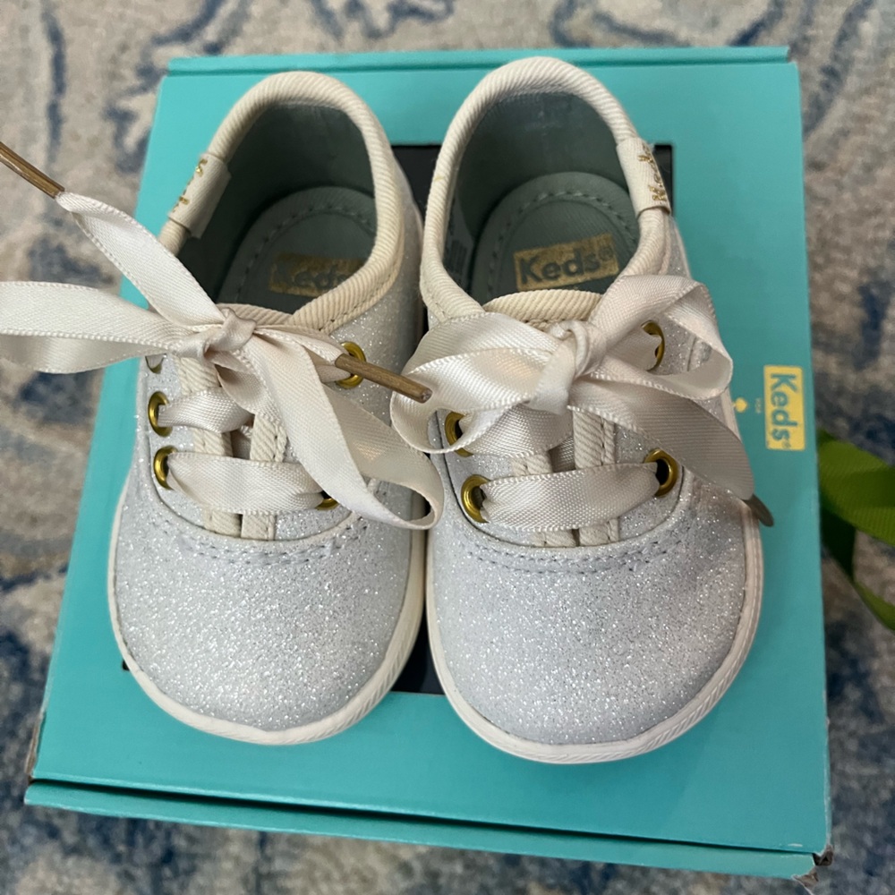 Kate Spade Keds infant Crib Kickstart Baby Shoes